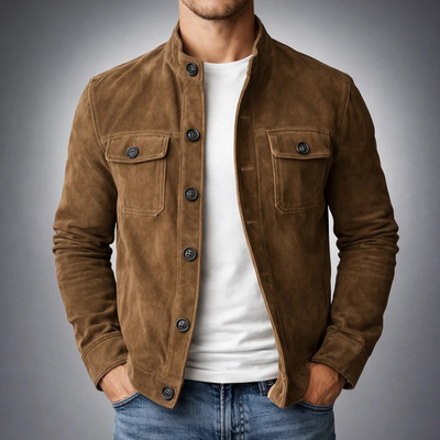 Halifax Premium Suede Jacket – Mijn winkel